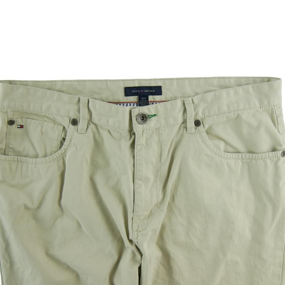 Golf - Tommy Hilfiger Pantalon chino Taille W38/L32 Homme Beige #QWE1428 - photo 8