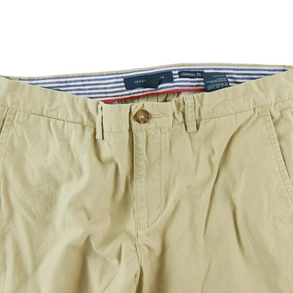 Golf - Tommy Hilfiger Pantalon chino Classic Fit Taille W34/L34 Homme Beige #QWE3118 - photo 5