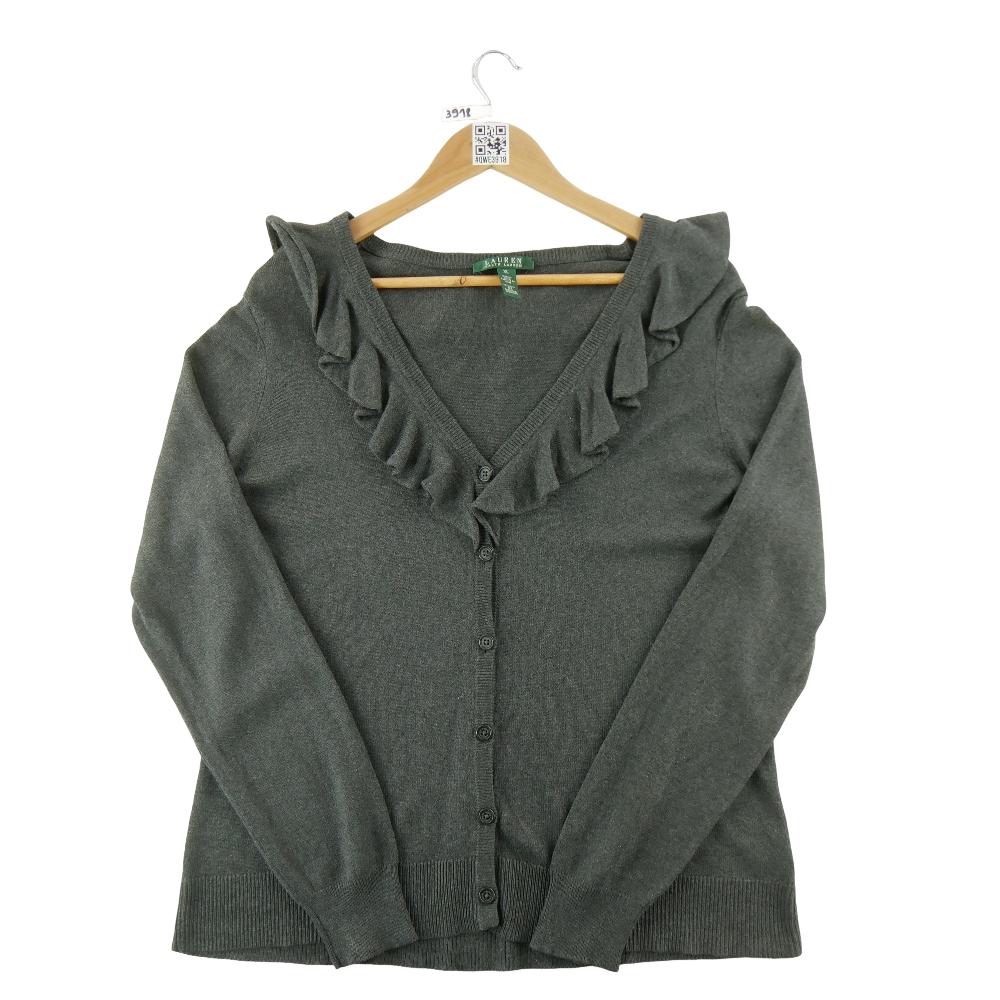 Sportswear - Lauren Ralph Lauren Gilet cardigan Femme Taille XL Gris #QWE3918 - photo 1
