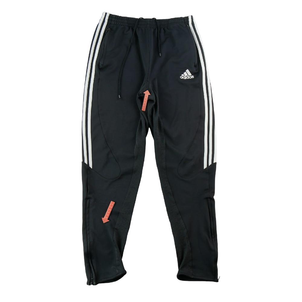 Fitness / Cardio training - Adidas Jogging Pantalon 3-Stripes Y2K Vintage Poches zippées Homme Taille L Noir #QWE1195 - photo 5