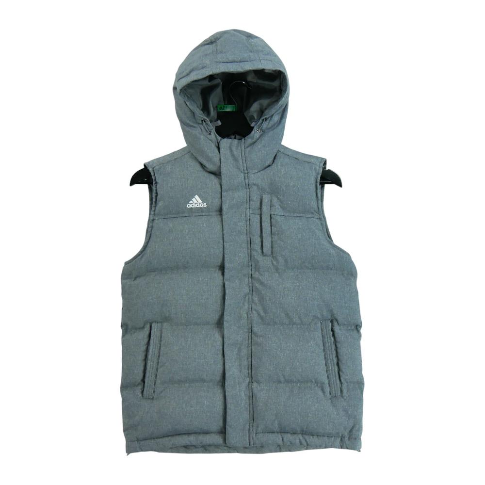 Randonnée / Trek - Adidas Doudoune à capuche Homme Taille XS Gris #QWE0224 - photo 1