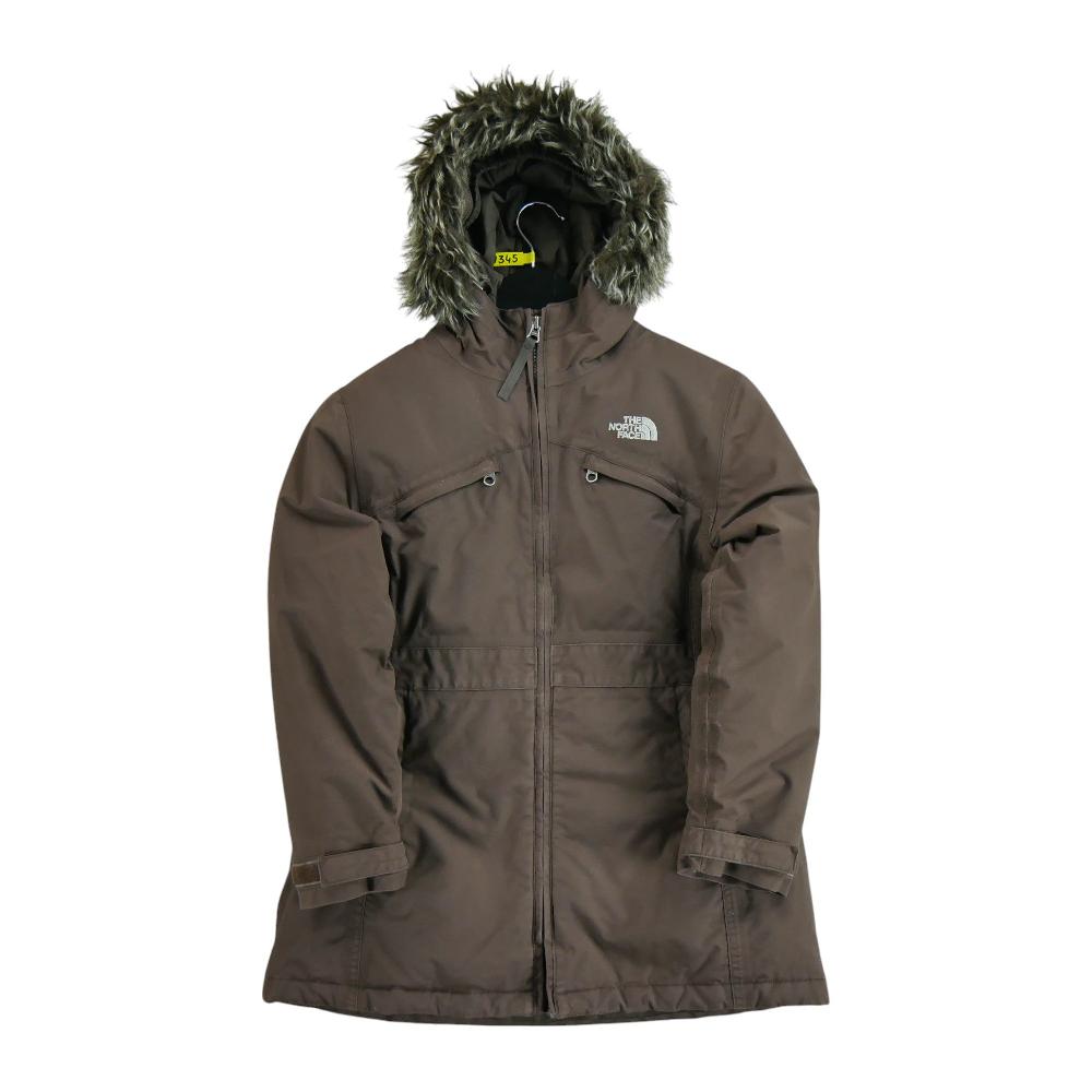 Randonnée / Trek - The North Face Parka HyVent TNF Fille Taille 10/12 ans Marron #QWE1345 - photo 1
