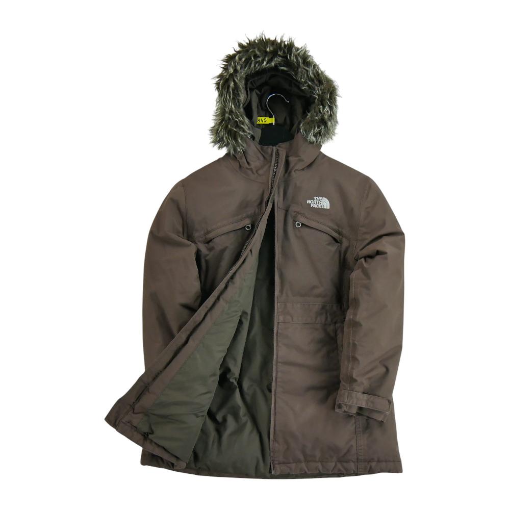 Randonnée / Trek - The North Face Parka HyVent TNF Fille Taille 10/12 ans Marron #QWE1345 - photo 3