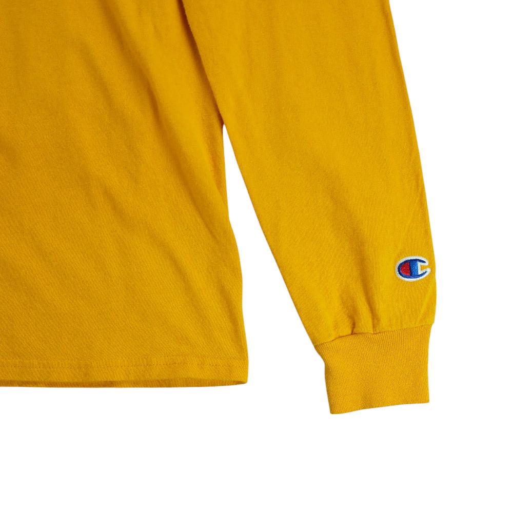 Sportswear - Champion T-shirt manches longues Lawson State Homme Taille S Orange #QWE3751 - photo 4