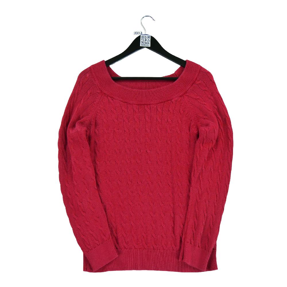 Golf - Polo Ralph Lauren Pull en maille torsadée Femme Taille XL Rouge #QWE3332 - photo 1