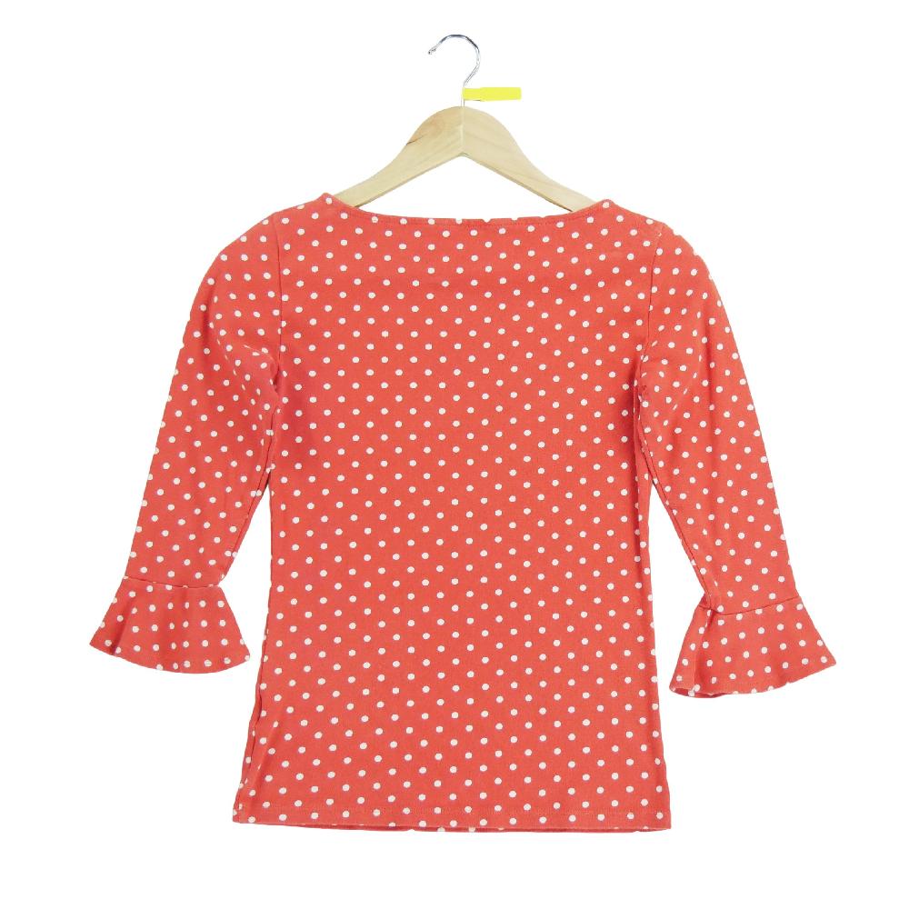 Sportswear - Ralph Lauren T-shirt manches longues Femme Taille S Orange #QWE1502 - photo 2