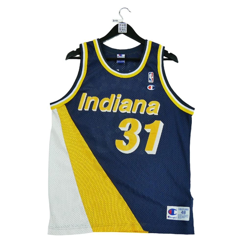 Basket-ball - Champion Maillot NBA Indiana Pacers Vintage Y2K Reggie Miller #31 Taille XL #QWE0862 - photo 1