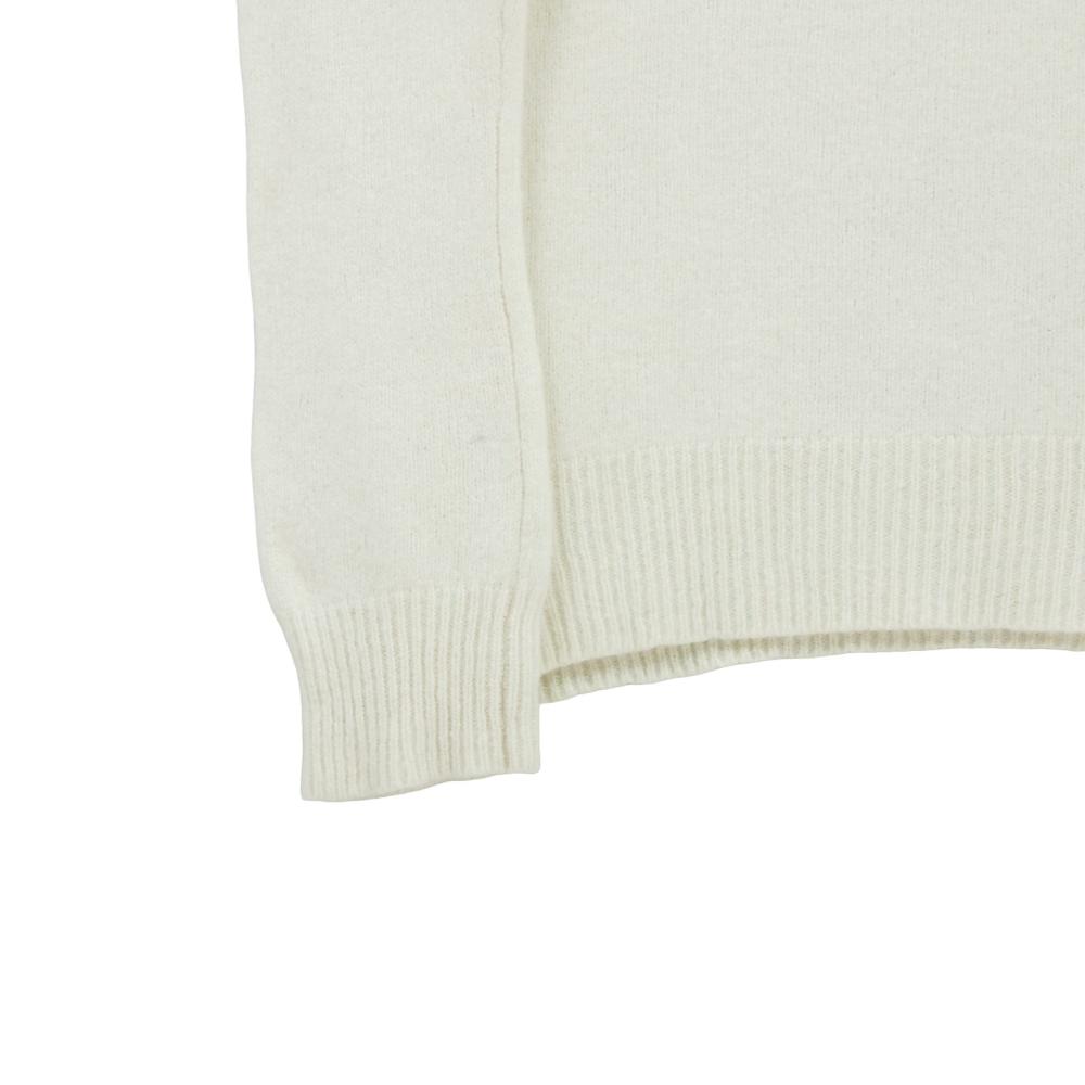 Sportswear - Ralph Lauren Pull laine et cachemire Femme Taille M Blanc #QWE1036 - photo 3