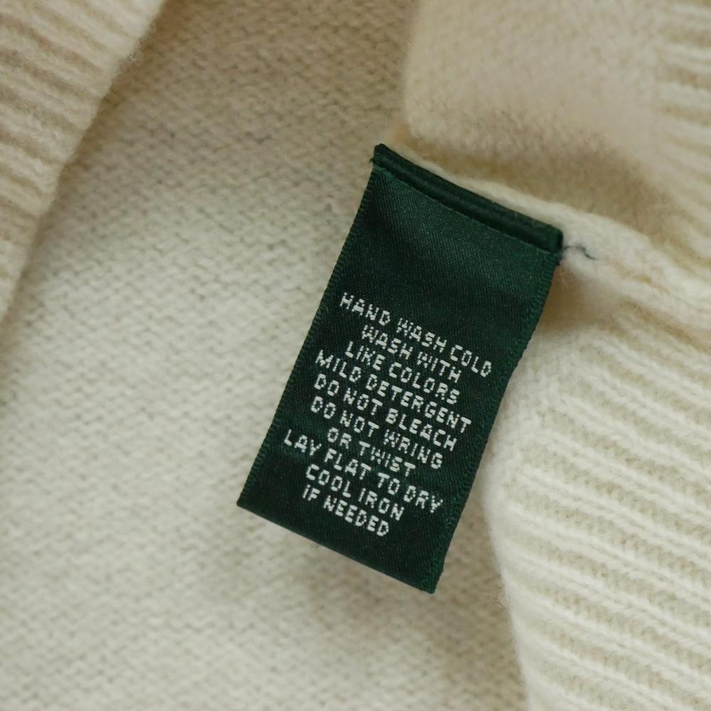 Sportswear - Ralph Lauren Pull laine et cachemire Femme Taille M Blanc #QWE1036 - photo 8