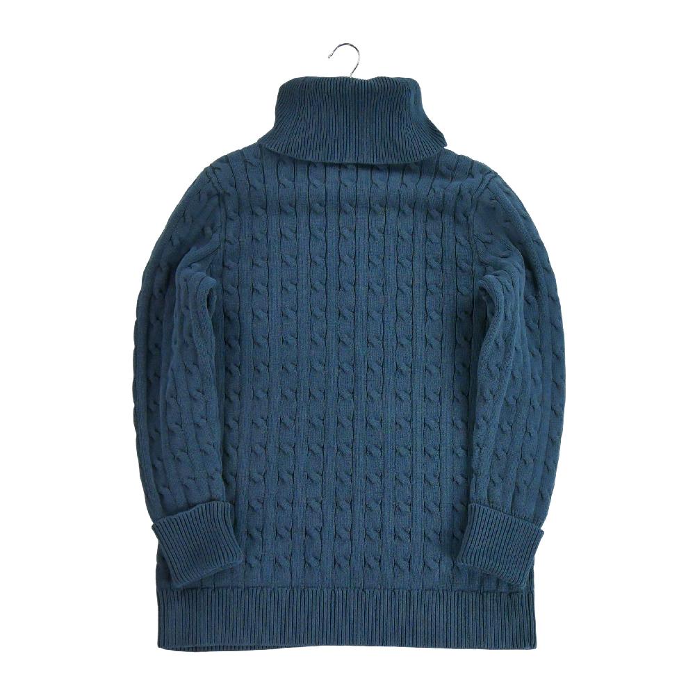 Golf - Polo Ralph Lauren Pull en maille torsadée Femme Taille S Marine #QWE3595 - photo 2