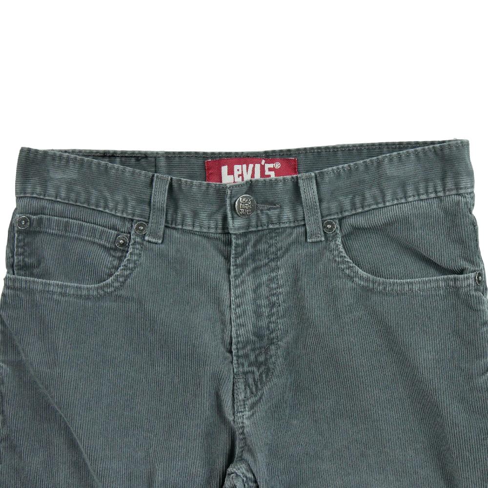 Sportswear - Levi Strauss Pantalon 511 Skinny en velours côtelé Taille W28/L28 Homme Gris #QWE3220 - photo 3