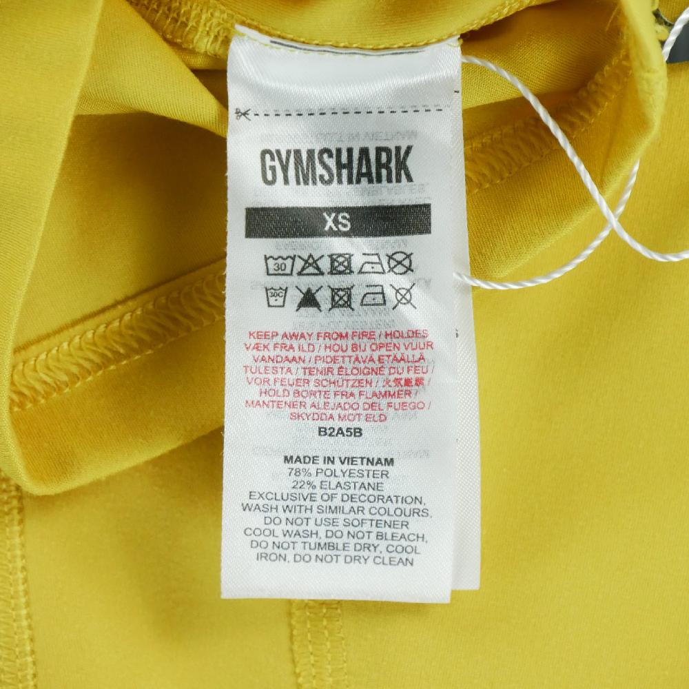 Fitness / Cardio training - Gymshark Short Training Cycling Femme Taille XS Jaune #QWE3164 - photo 4