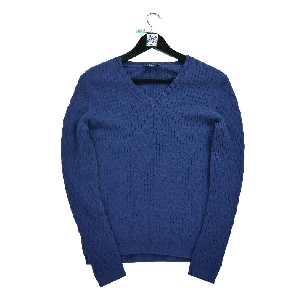 Golf - Tommy Hilfiger Pull en maille torsadée Femme Taille M Marine #QWE0108 - photo 1