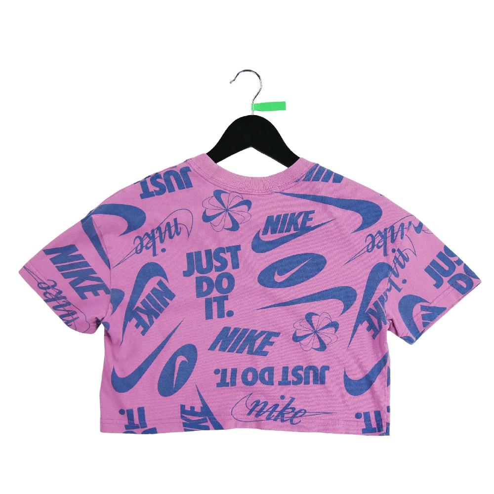 Fitness / Cardio training - Nike T-shirt Sportswear Crop Top Femme Taille XS Rose #QWE0399 - photo 2