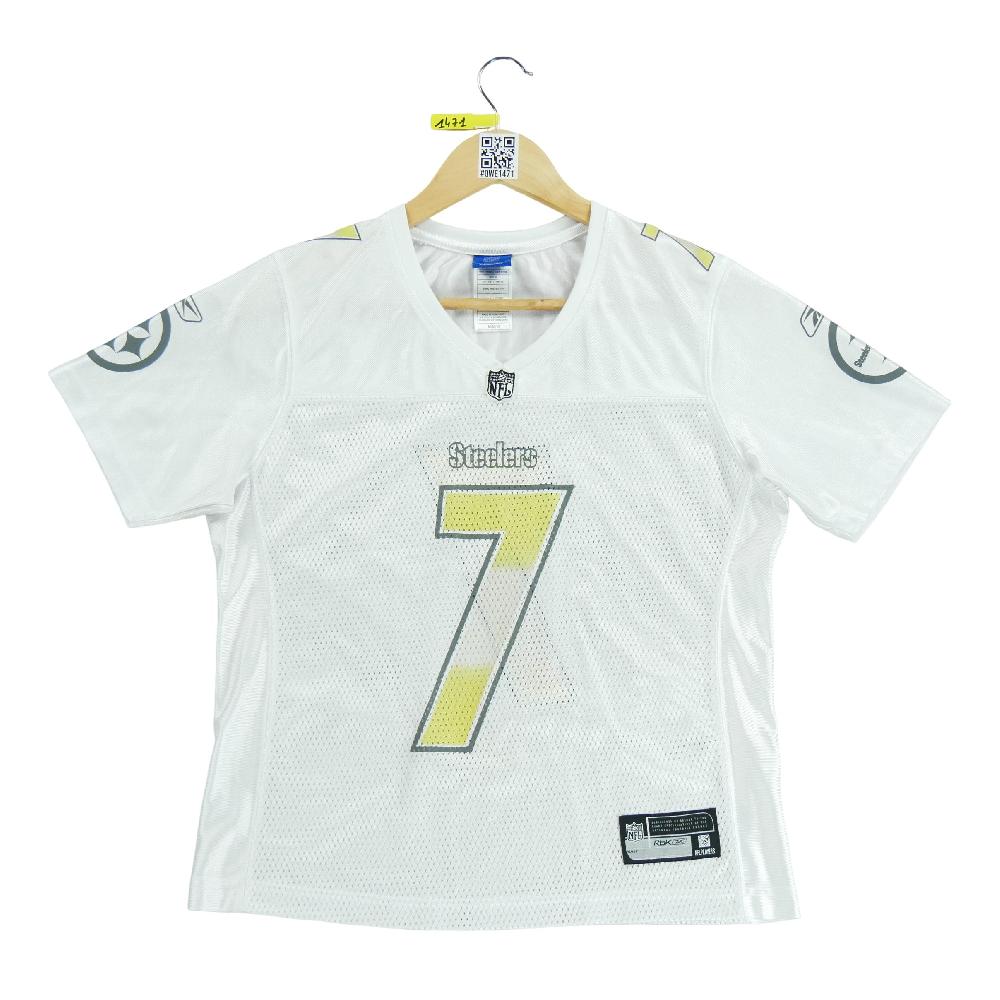 Football Américain - Reebok Maillot NFL Pittsburgh Steelers Ben Roethlisberger #7 Taille M #QWE1644 - photo 1