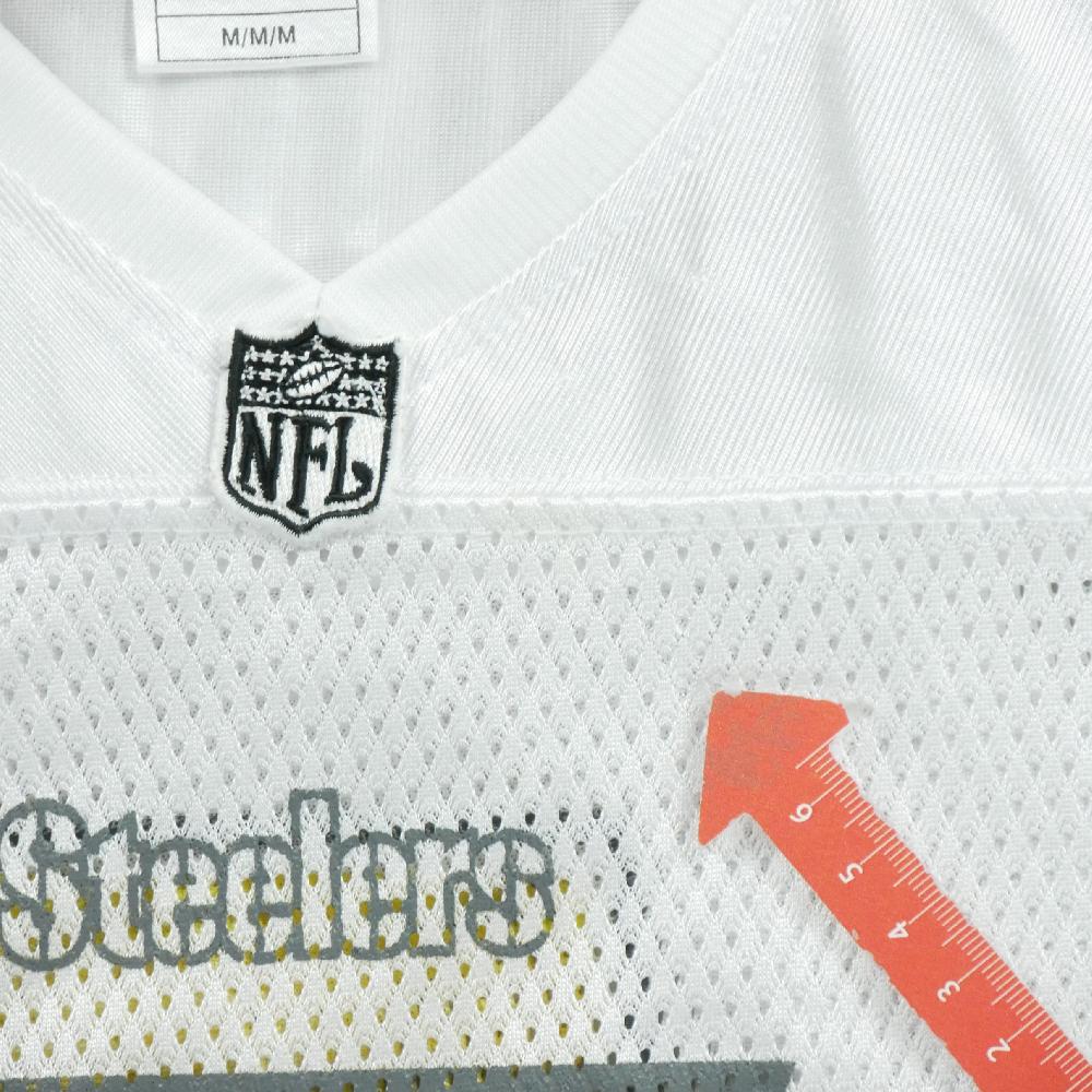Football Américain - Reebok Maillot NFL Pittsburgh Steelers Ben Roethlisberger #7 Taille M #QWE1644 - photo 7