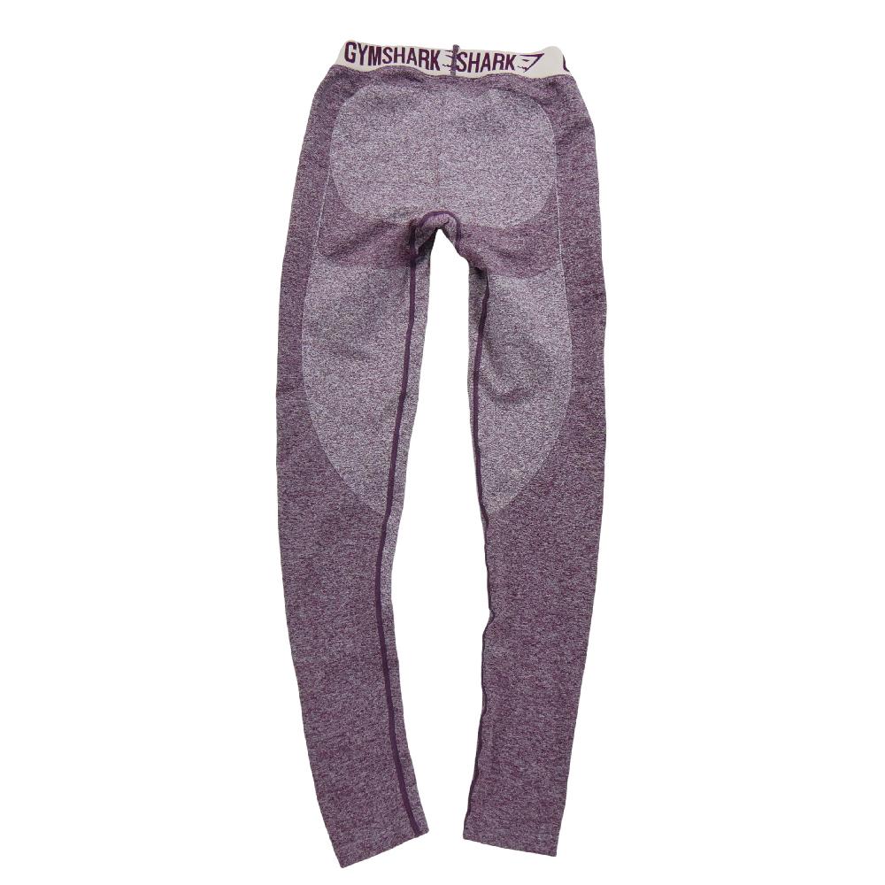 Fitness / Cardio training - Gymshark Leggings Seamless Flex V3 Femme Taille S Bordeaux #QWE3240 - photo 2