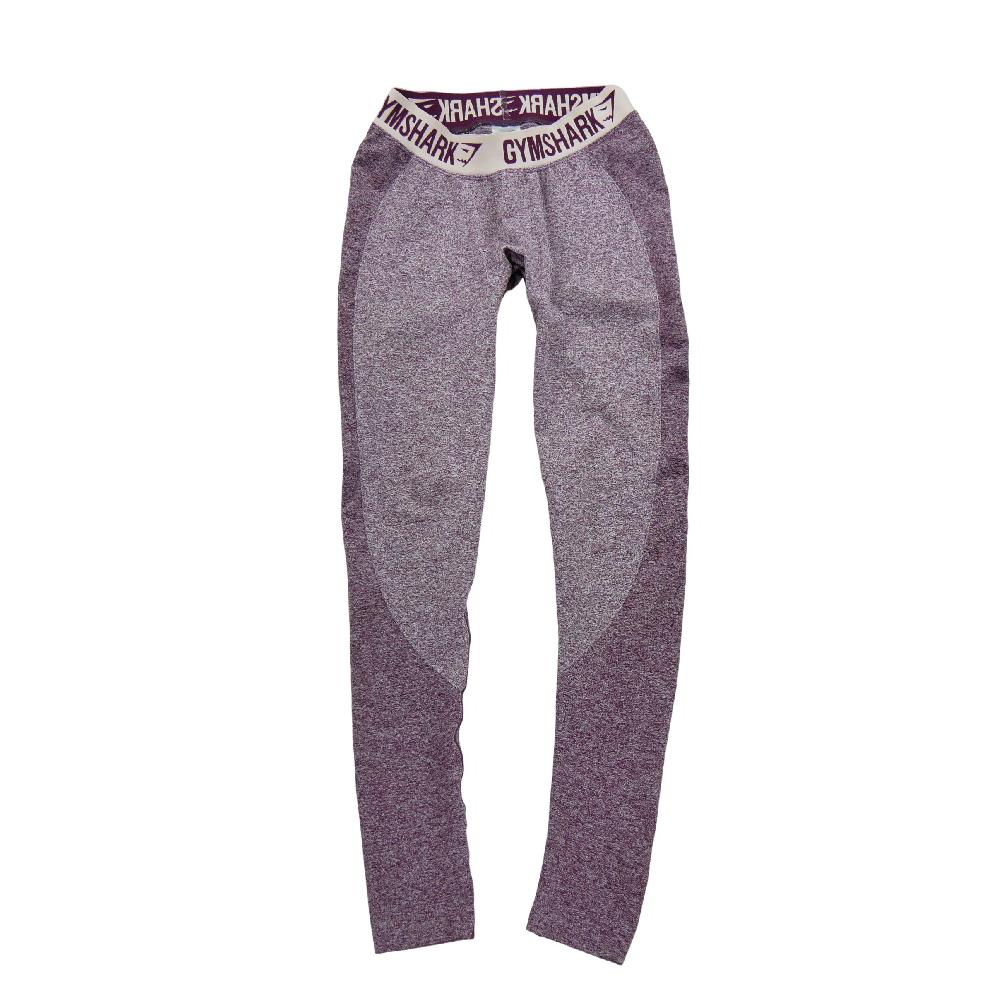 Fitness / Cardio training - Gymshark Leggings Seamless Flex V3 Femme Taille S Bordeaux #QWE3240 - photo 3