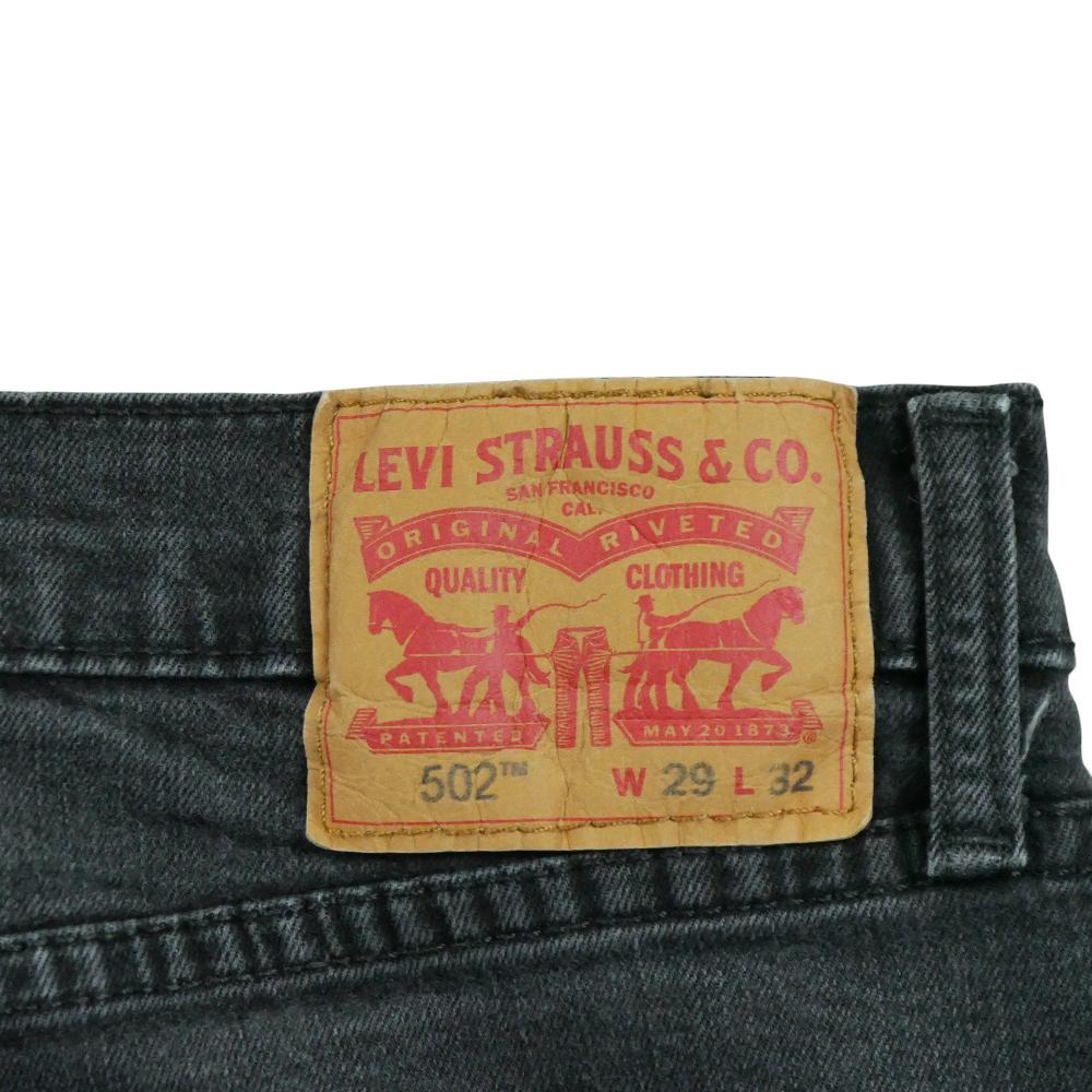 Sportswear - Levi Strauss Jean Levis 502 Taille W29/L32 Homme Gris #QWE3044 - photo 6