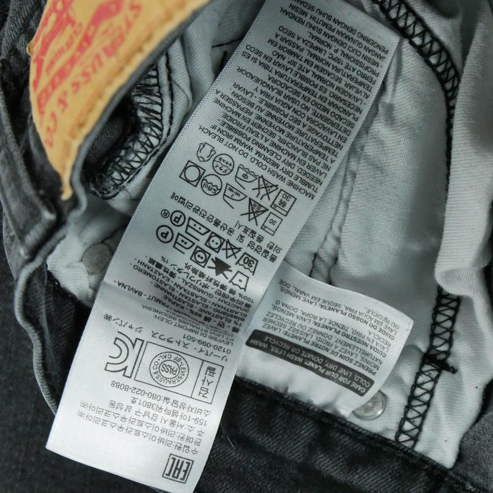 Sportswear - Levi Strauss Jean Levis 502 Taille W29/L32 Homme Gris #QWE3044 - photo 8