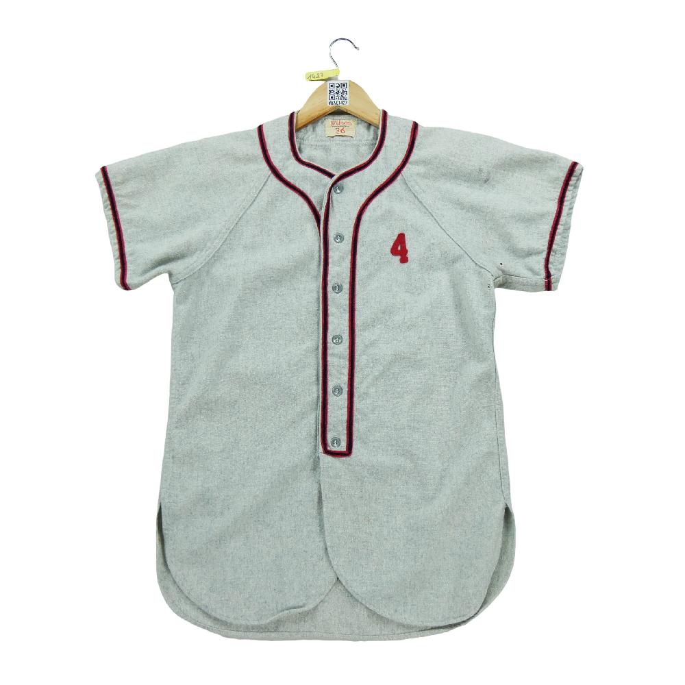 Baseball - Wilson Maillot Vintage 50s-60s Y2K Baseball Gresham High School Taille S #QWE1427 - photo 1