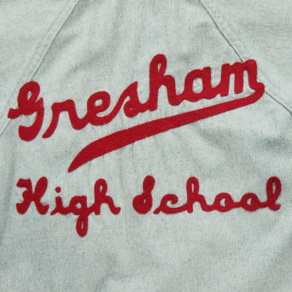 Baseball - Wilson Maillot Vintage 50s-60s Y2K Baseball Gresham High School Taille S #QWE1427 - photo 4