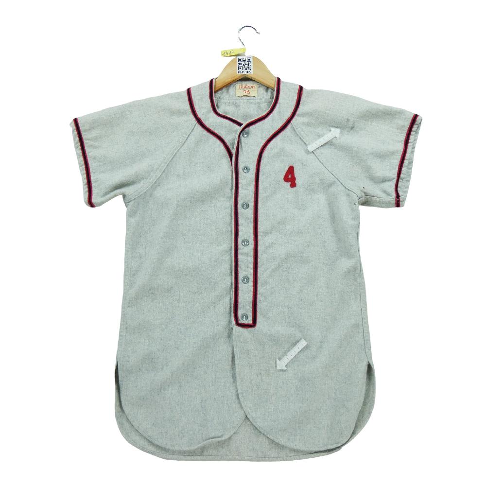 Baseball - Wilson Maillot Vintage 50s-60s Y2K Baseball Gresham High School Taille S #QWE1427 - photo 5