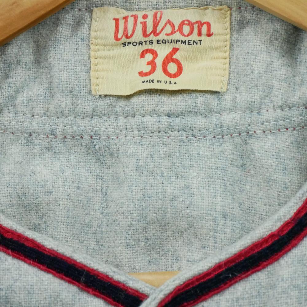 Baseball - Wilson Maillot Vintage 50s-60s Y2K Baseball Gresham High School Taille S #QWE1427 - photo 8