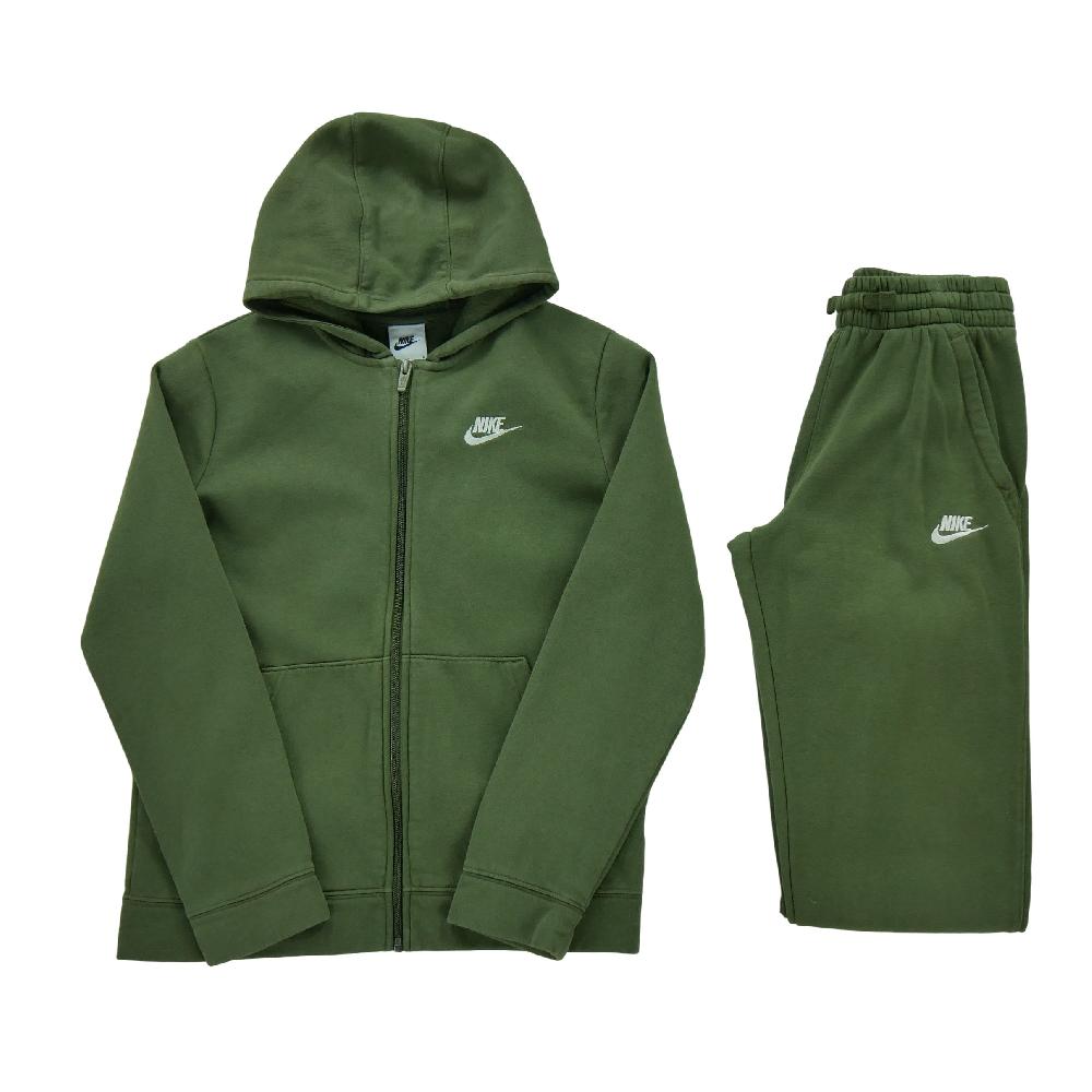 Fitness / Cardio training - Nike Survêtement Sweat à capuche et Jogging Femme Taille XS Kaki #QWE1668 - photo 1