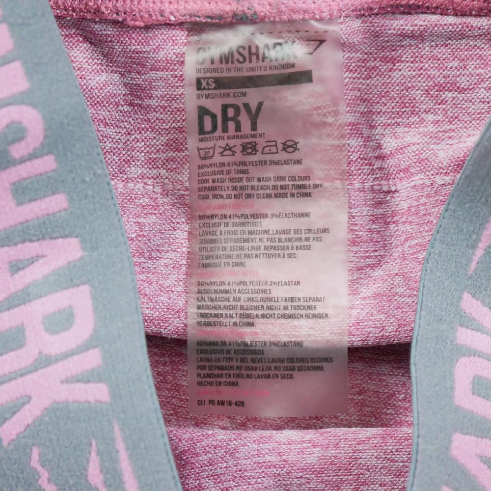 Fitness / Cardio training - Gymshark Leggings Dry Fitness Yoga Femme Taille XS Rose #QWE7009 - photo 6