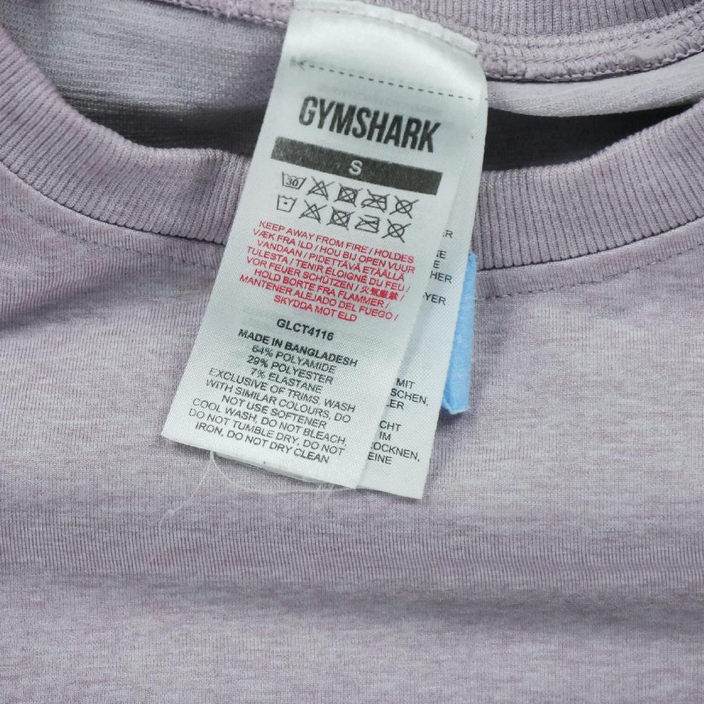 Fitness / Cardio training - Gymshark T-shirt Fitness Yoga Crop Top Femme Taille S Rose #QWE1959 - photo 5