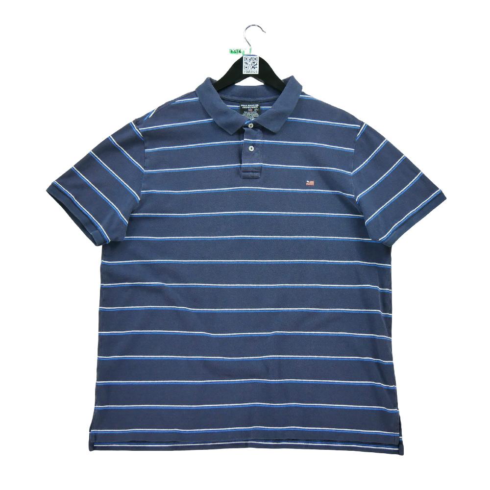 Golf - Polo Ralph Lauren Polo manches courtes Flag Homme Taille 2XL Marine #QWE0526 - photo 1