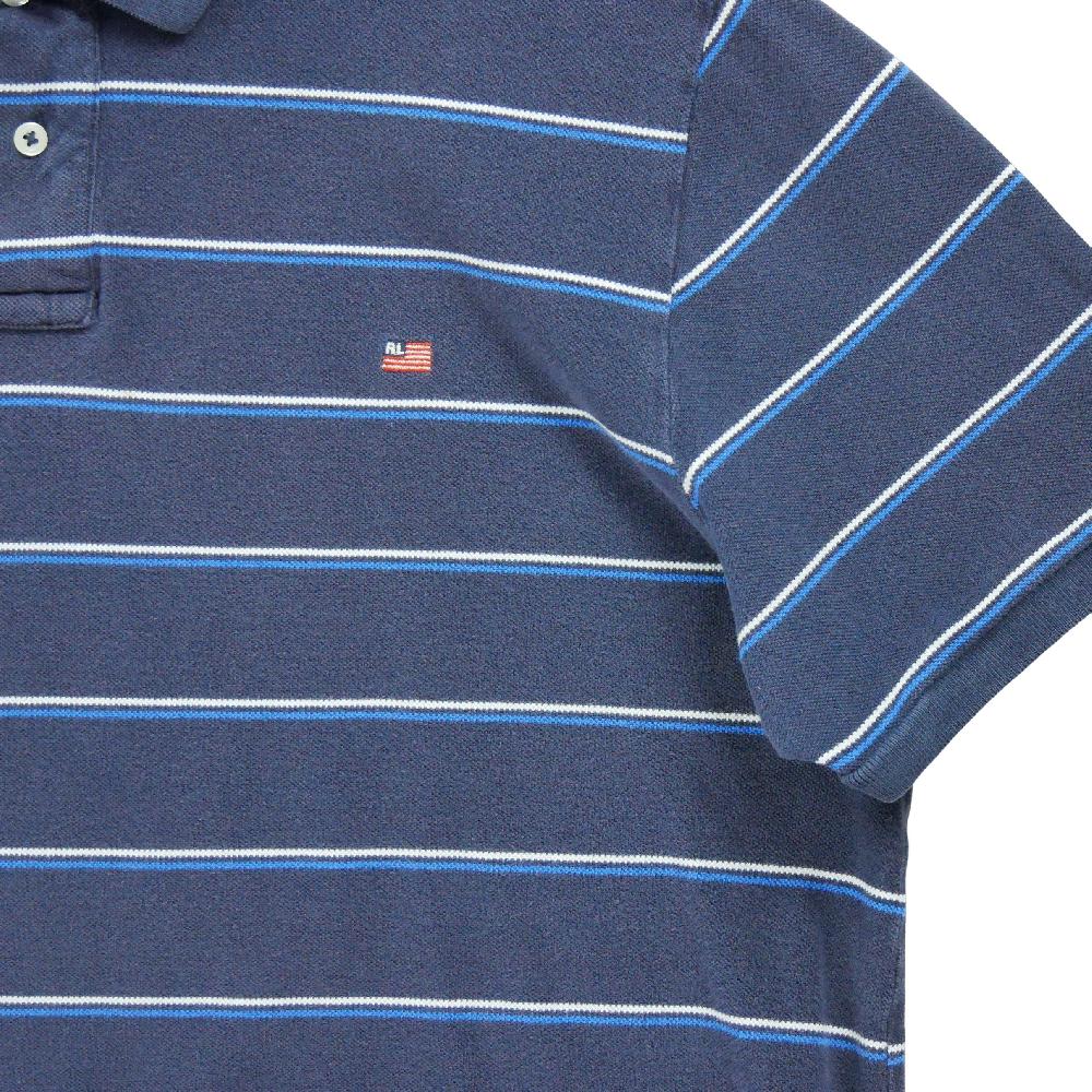 Golf - Polo Ralph Lauren Polo manches courtes Flag Homme Taille 2XL Marine #QWE0526 - photo 3