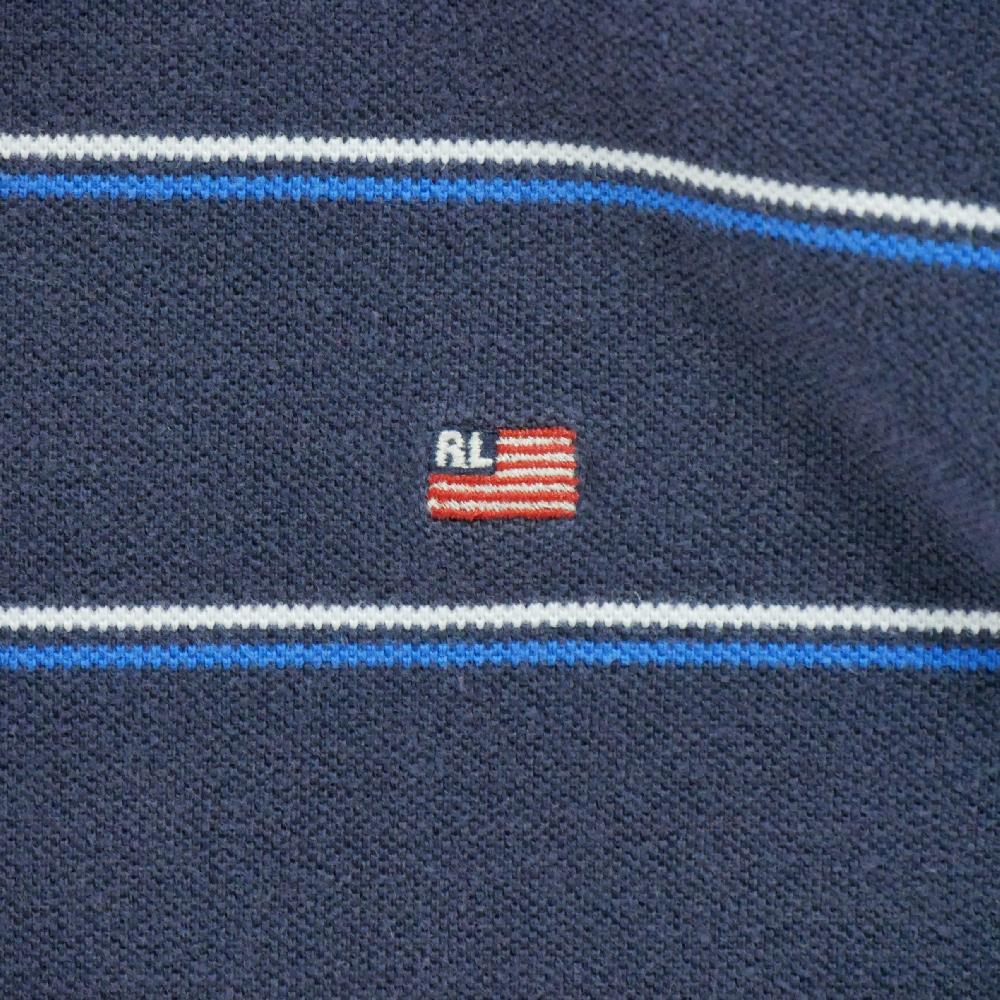 Golf - Polo Ralph Lauren Polo manches courtes Flag Homme Taille 2XL Marine #QWE0526 - photo 4
