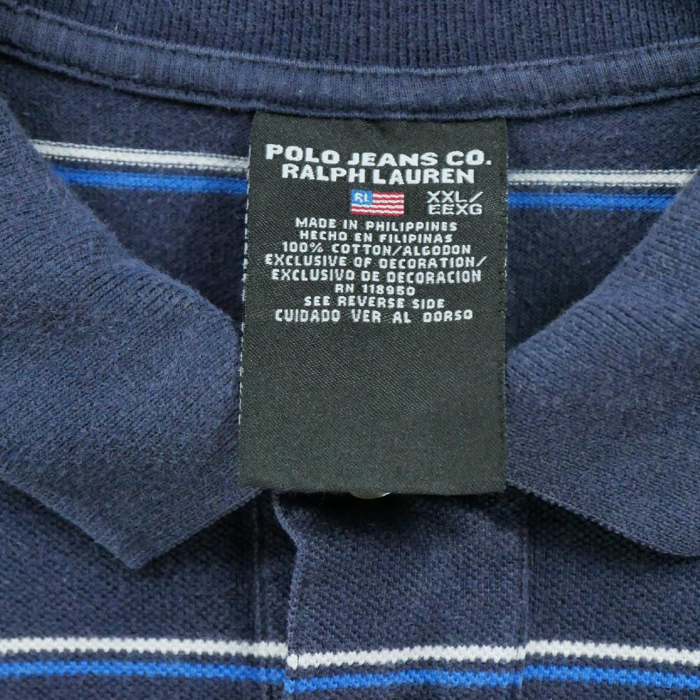 Golf - Polo Ralph Lauren Polo manches courtes Flag Homme Taille 2XL Marine #QWE0526 - photo 5
