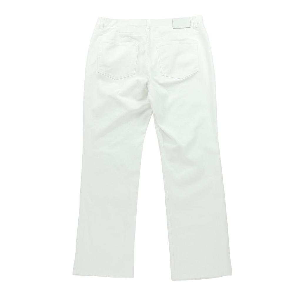 Sportswear - Polo Ralph Lauren Jean Flare Taille W36/L30 Femme Blanc #QWE1716 - photo 2