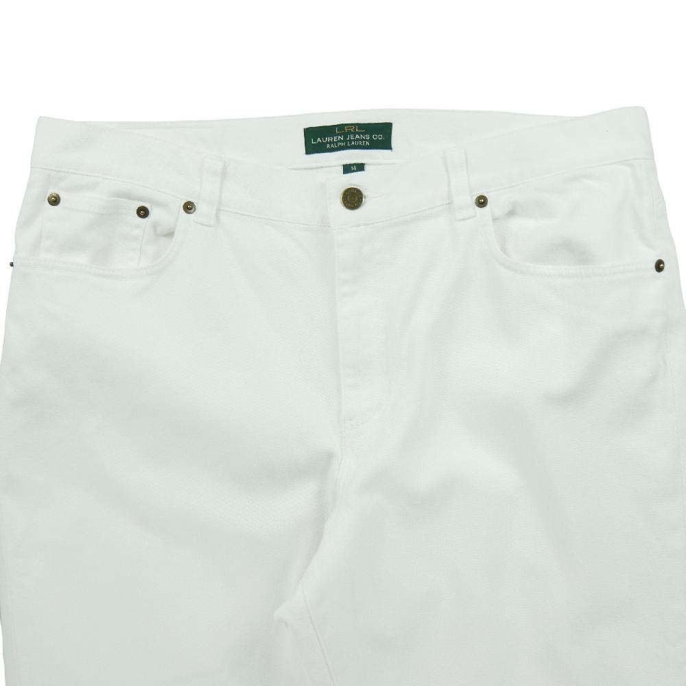 Sportswear - Polo Ralph Lauren Jean Flare Taille W36/L30 Femme Blanc #QWE1716 - photo 3
