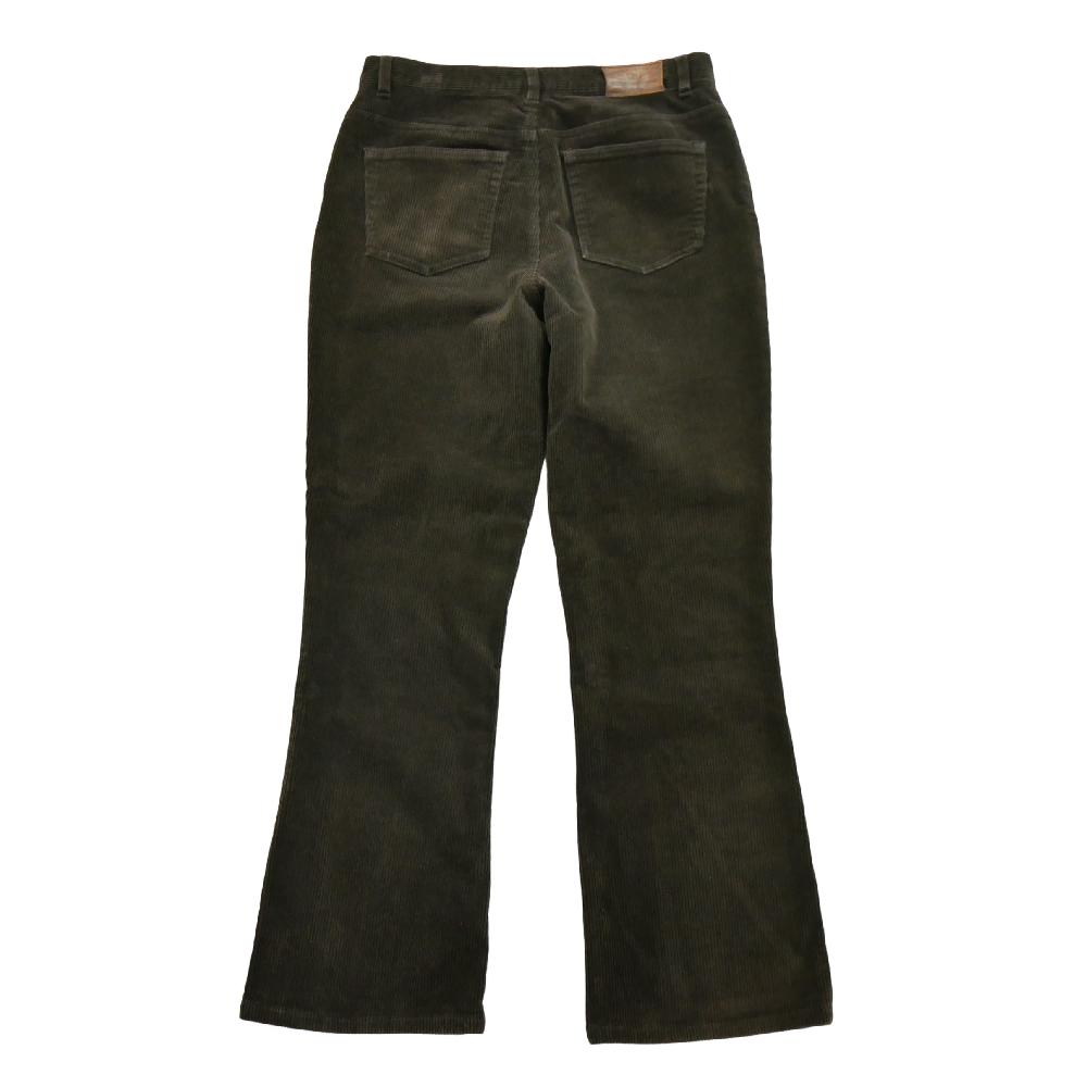 Sportswear - Polo Ralph Lauren Jean FlareIen velours côtelé Taille W28/L32 Femme Marron #QWE7129 - photo 2