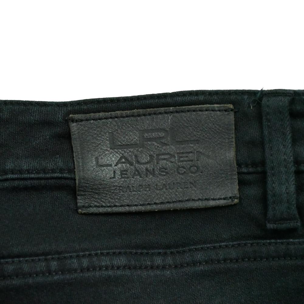 Sportswear - Polo Ralph Lauren Jean Coupe Droite Taille W34/L32 Femme Noir #QWE0955 - photo 6