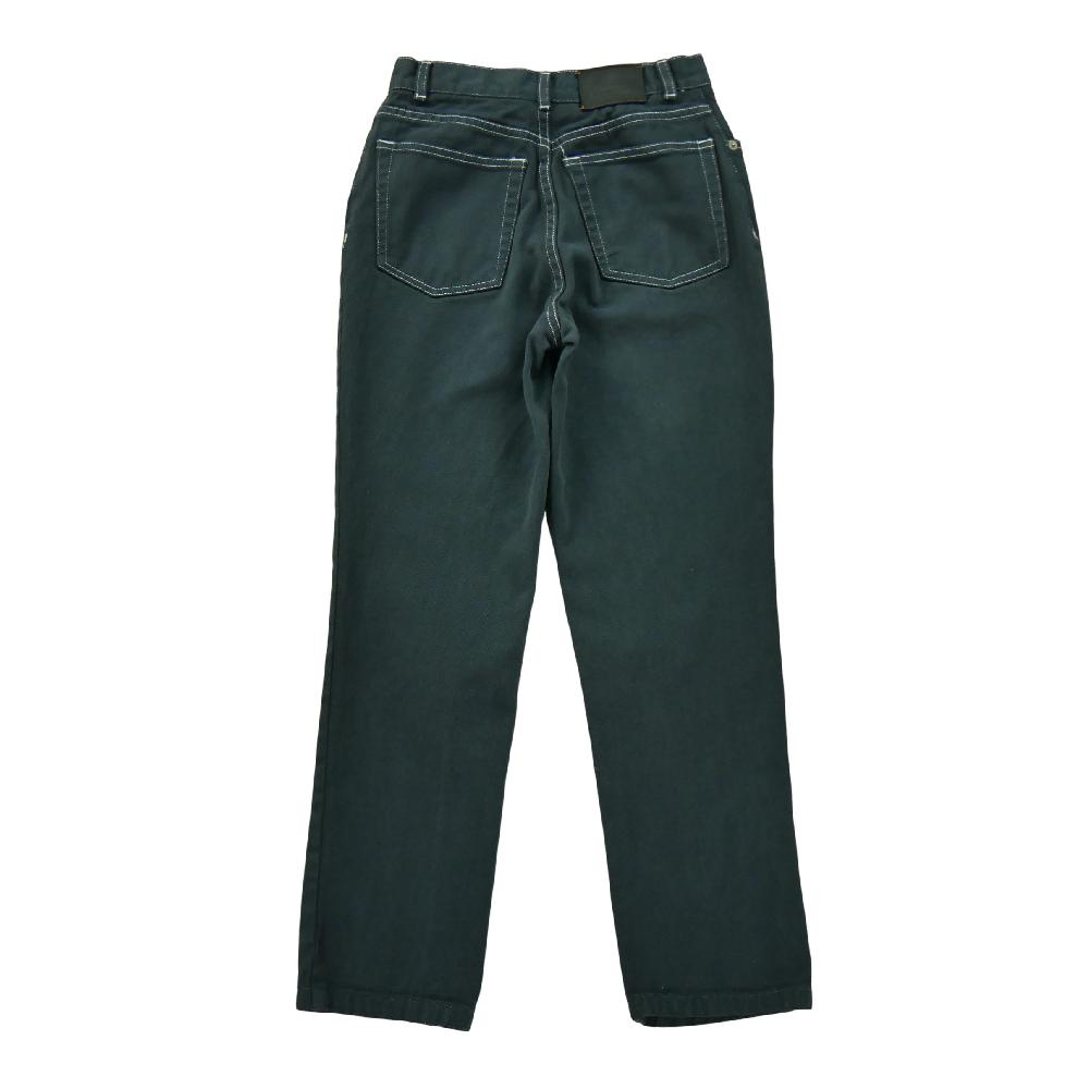 Sportswear - Polo Ralph Lauren Jean Coupe droite Taille W24/L26 Femme Gris #QWE7189 - photo 2