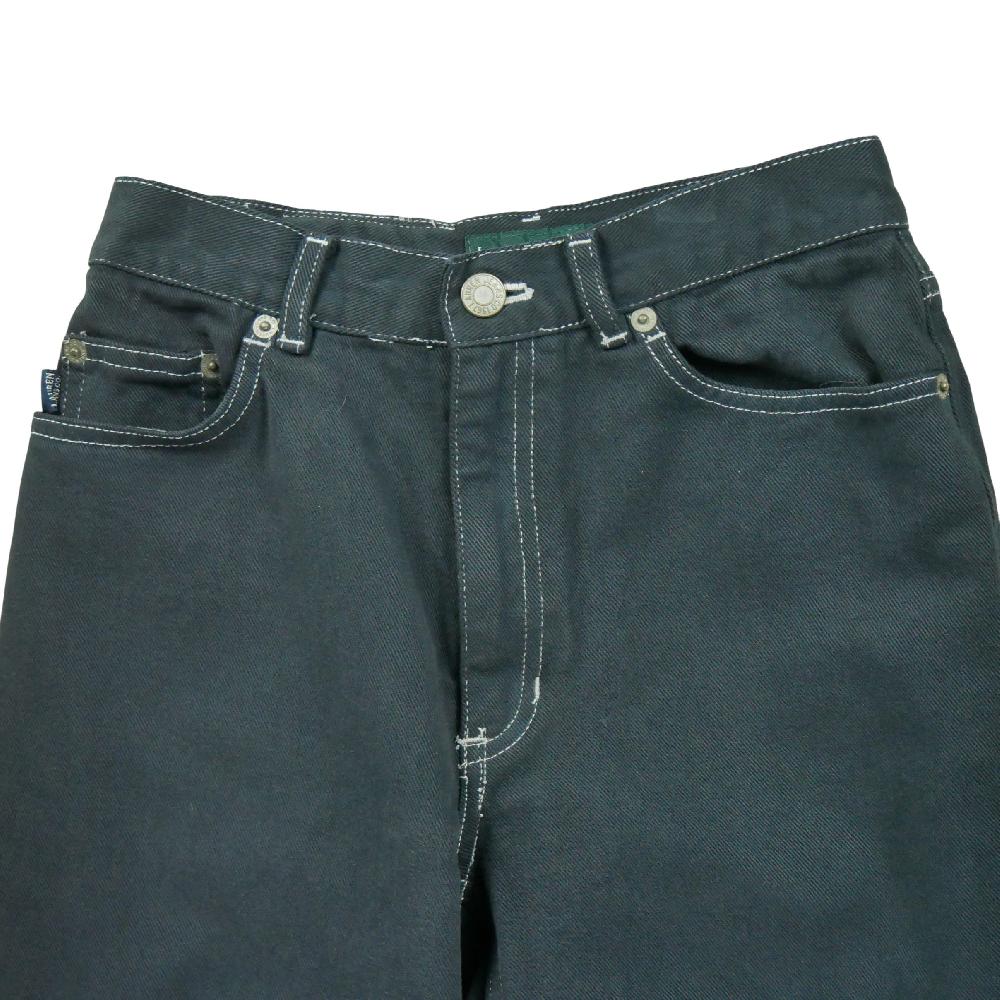 Sportswear - Polo Ralph Lauren Jean Coupe droite Taille W24/L26 Femme Gris #QWE7189 - photo 3