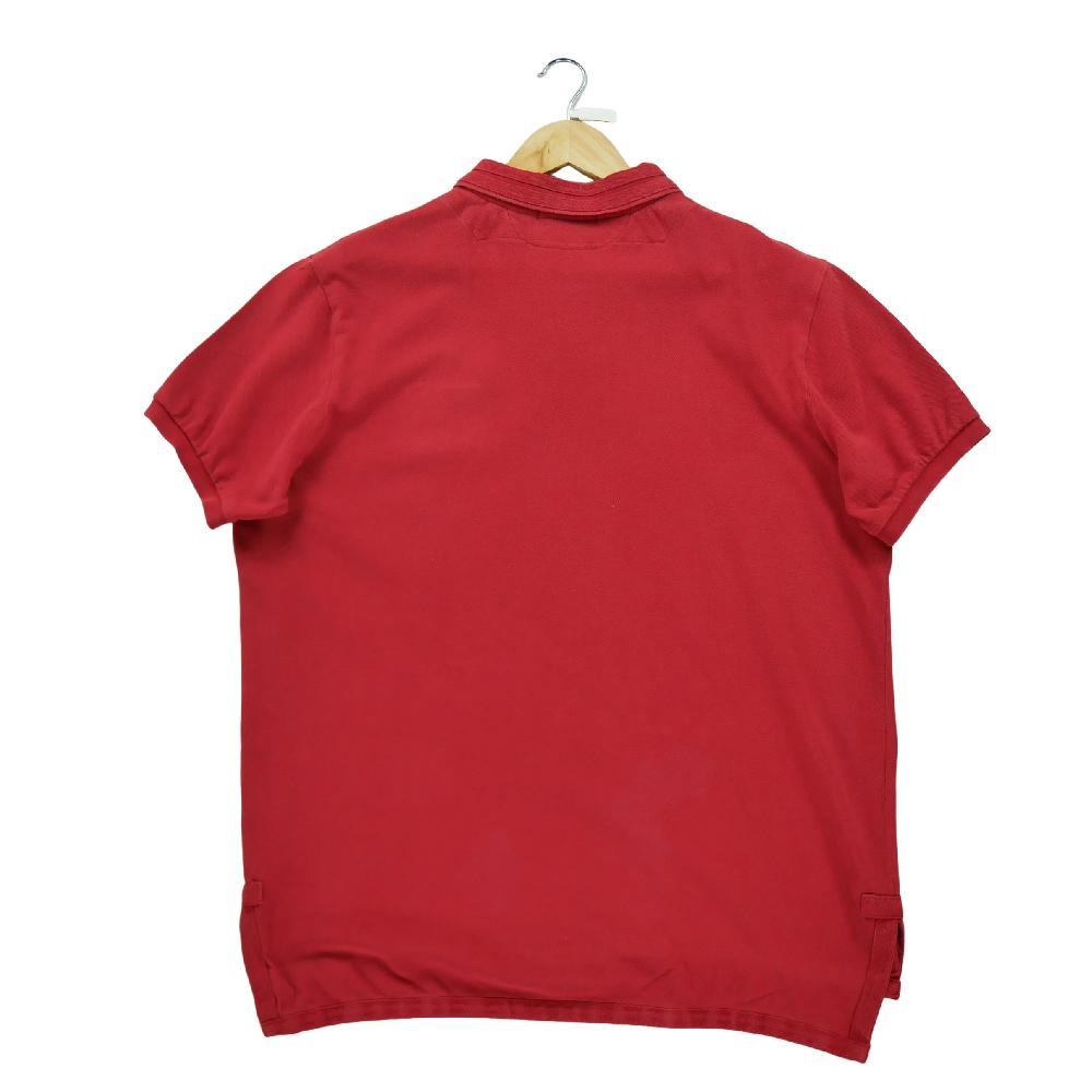 Sportswear - Polo Ralph Lauren Polo manches courtes Bleecker St New York City Homme Taille XL Rouge #QWE7156 - photo 3