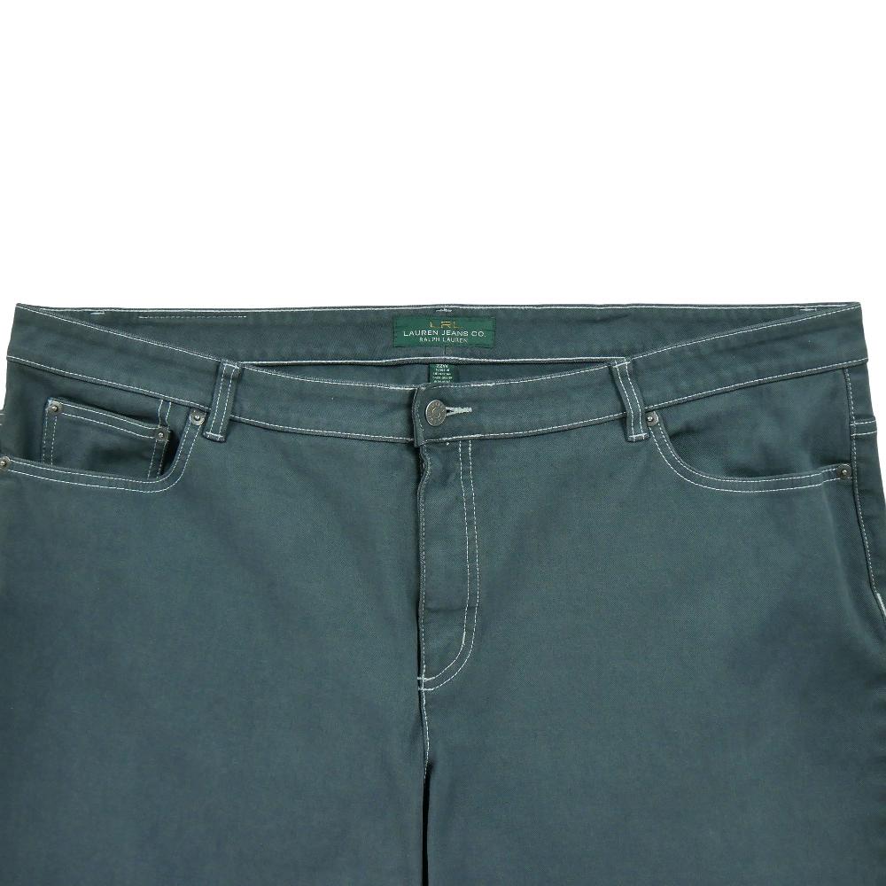 Sportswear - Polo Ralph Lauren Jean Jambes 3/4 Taille W42 Femme Gris #QWE7187 - photo 3