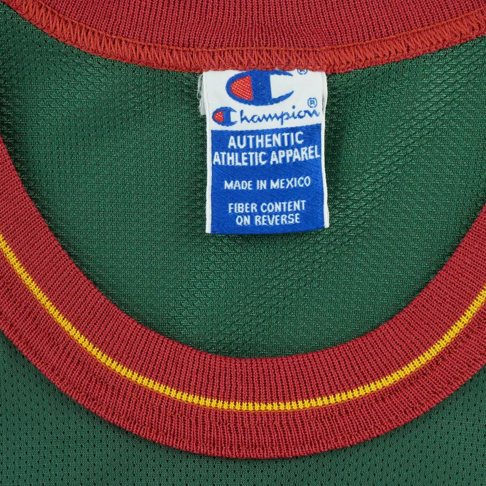 Basket-ball - Champion Maillot NBA Seattle Super Sonics Kemp Shawn 40 1995-1997 Taille L #QWE4362 - photo 6