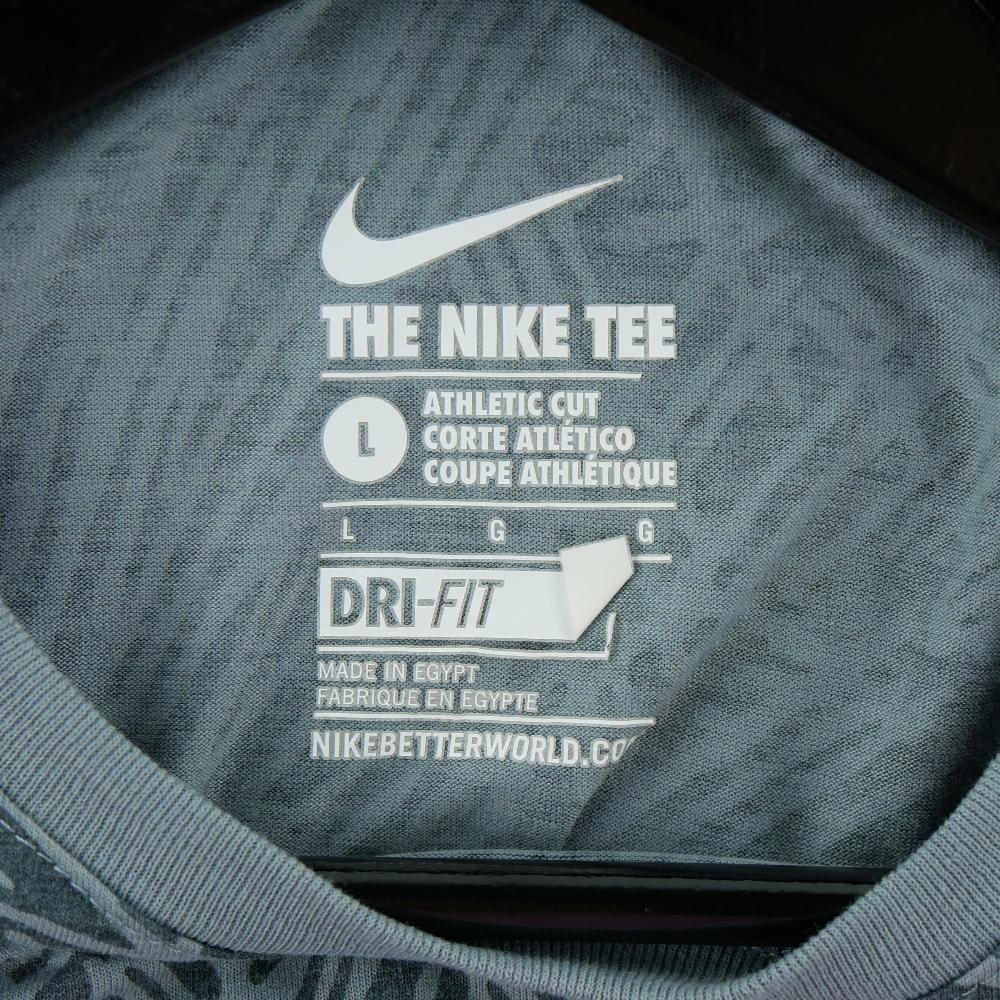 Fitness / Cardio training - Nike T-shirt manches courtes Dri-Fit Femme Taille L Gris #QWE3597 - photo 5
