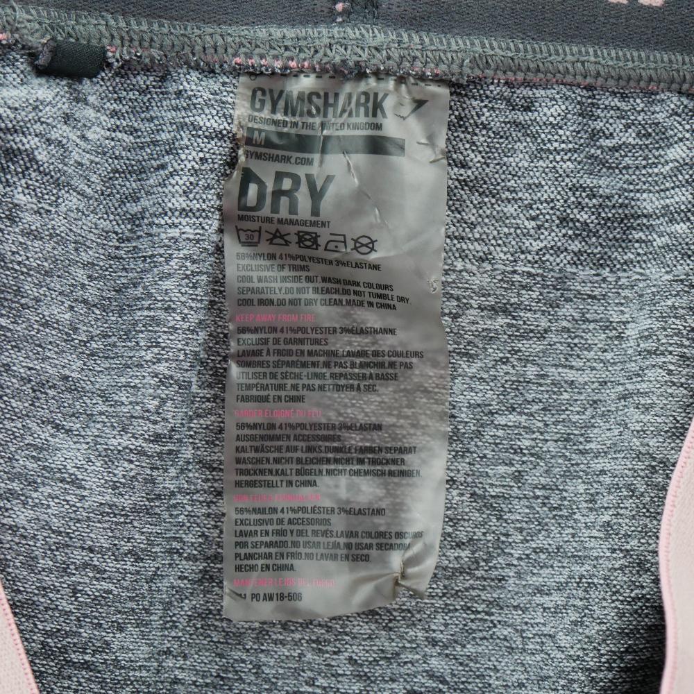 Fitness / Cardio training - Gymshark Leggings Dri Gym Femme Taille M Gris #QWE0885 - photo 7
