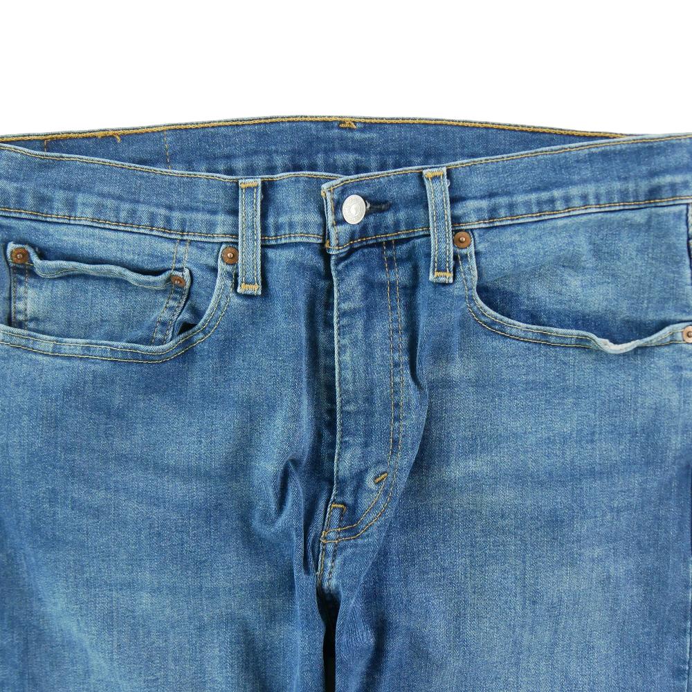 Sportswear - Levi Strauss Jean Levis 502 Regular Taper Taille W34/L29 Homme Bleu #QWE3192 - photo 4