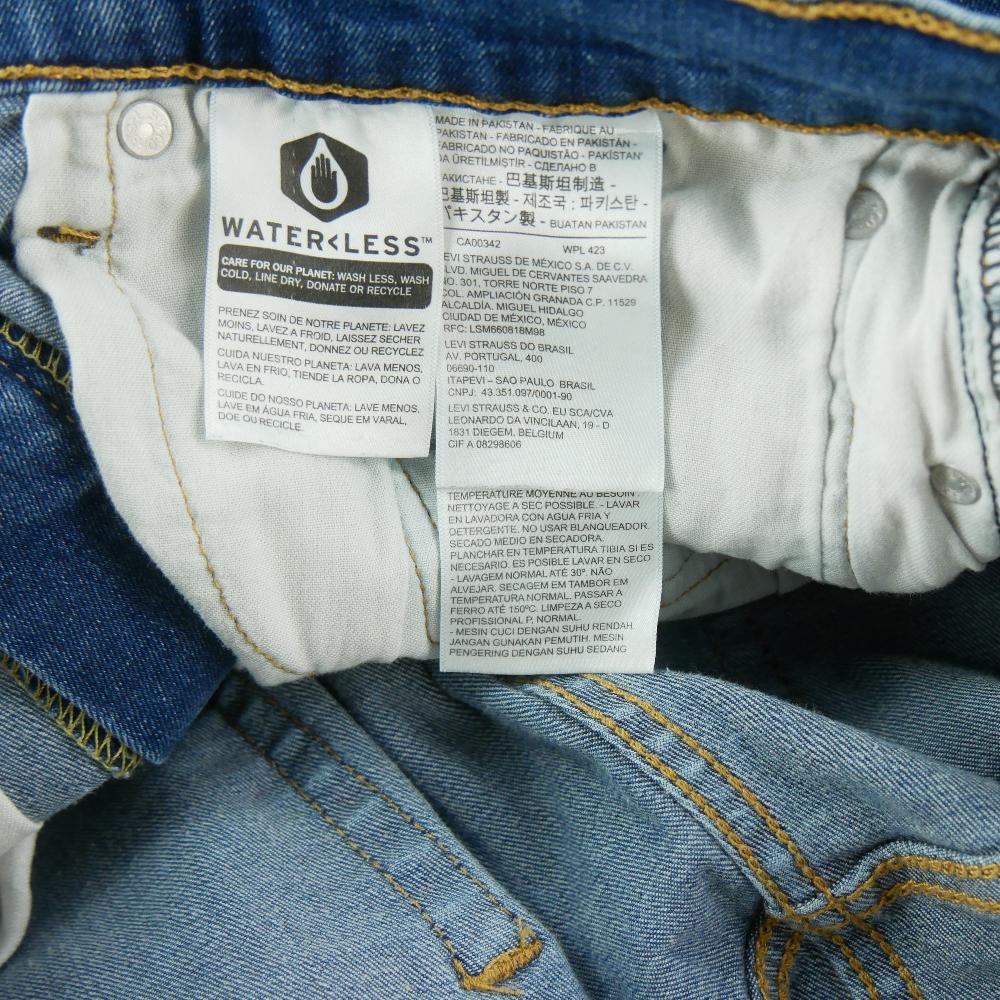 Sportswear - Levi Strauss Jean Levis 502 Regular Taper Taille W34/L29 Homme Bleu #QWE3192 - photo 8