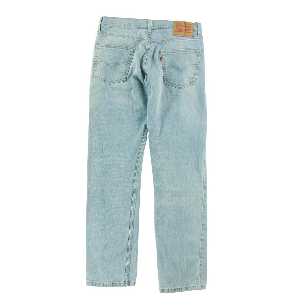 Sportswear - Levi Strauss Jean Levis 513 Regular Fit Taille W30/L32 Homme Bleu clair #QWE3002 - photo 2