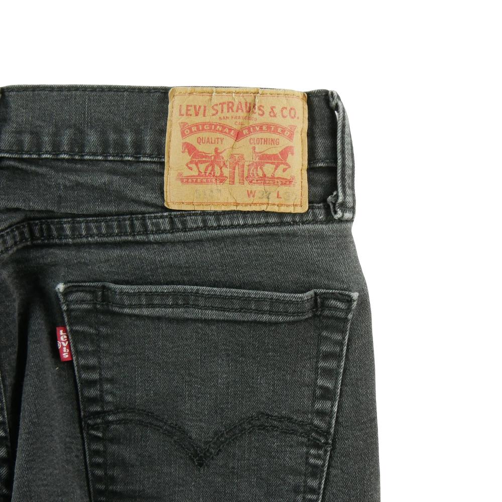 Sportswear - Levi Strauss Jean Levis 514 Straight Fit Taille W32/L30 Homme Noir #QWE3807 - photo 3